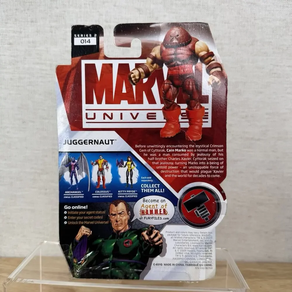 2009 Hasbro Marvel Universe Series 2 #014 Juggernaut 3.75
